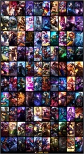 VENDO CONTA LOL, LV 298, 103 SKINS, PLATINA IV, ALL CAMPS - League of Legends