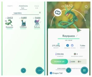 Level 30 Extreme + High Stardust / Conta Antiga - Pokémon