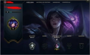 Contas Diamante 4 - League of Legends LOL