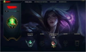 Contas Diamante 4 - League of Legends LOL