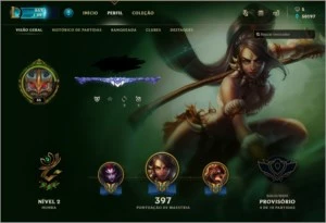 Conta Diamante 110 Skins - League of Legends LOL
