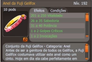 Set Fuji completo já magiado, para str, ou agi, (Spiritia) - Dofus