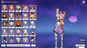 📚 Genshin Impact, Hutao + Báculo, Ganyu + Elegia REF 3 e +✨