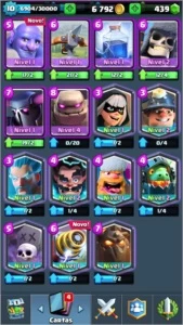 Royale: Nível e Arena 10, 9 Lendárias, Nick e EMAIL PRÓPRIO - Clash Royale