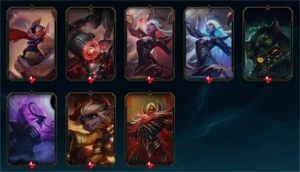 Conta League of Legends desde a Season 1 com skins raras LOL