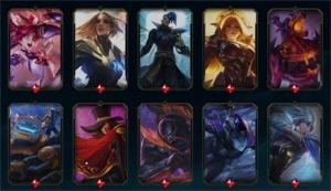 Conta League of Legends desde a Season 1 com skins raras LOL
