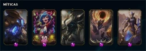 Conta League of Legends desde a Season 1 com skins raras LOL