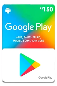 Gift Card Google Play R$ 150 | Digital