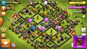 Centro de Vila 12!!!⁷ - Clash of Clans