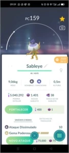 Conta Pokemon Go LvL 50 Time Amarelo - Pokémon