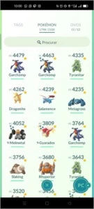 Conta Pokemon Go LvL 50 Time Amarelo - Pokémon
