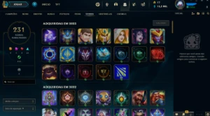 Conta de league of legends LOL