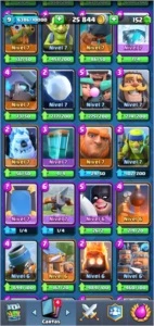 Conta Clash Royale 4078 Troféus Muito BARATA