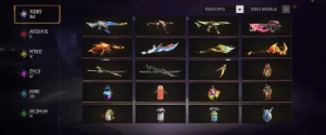Conta Free Fire Top / Rara - Dino, Bandeirão, Coelhão Galáti
