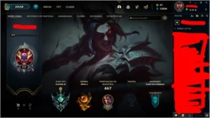 Conta League of Legends Platina 3 172 skins LOL