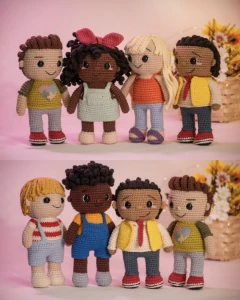 Boneca Mini Mim Caracterizado com a Criança (personalizados) - Artesanato e Personalizados