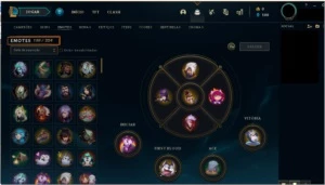 ImperdíveL LV 544+250 SKIN+150CROMAS+2KMARCOS+600MAESTRIA - League of Legends LOL