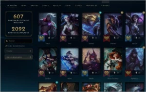 ImperdíveL LV 544+250 SKIN+150CROMAS+2KMARCOS+600MAESTRIA - League of Legends LOL