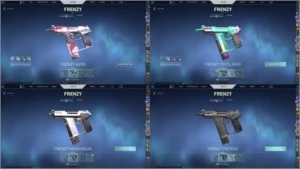 CONTA VALORANT DIVERSAS SKINS