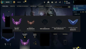 LoL Conta Mestre 18 skins +RP e EA - League of Legends