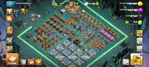 Conta CV17 Clash of Clans