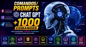 + 1000 Comandos Prontos para CHAT GPT
