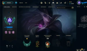 Conta LOL platina 3 - League of Legends