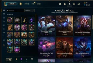 CONTA D4 - 228 SKINS - LEAGUE OF LEGENDS BR LOL
