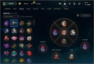 CONTA D4 - 228 SKINS - LEAGUE OF LEGENDS BR LOL