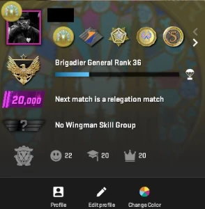 Conta CS2 com 6 Medalhas - Counter Strike