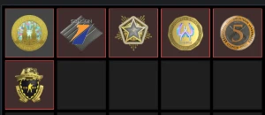 Conta CS2 com 6 Medalhas - Counter Strike