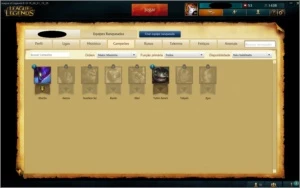 League Of Legends Ouro I LOL