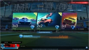 Conta Rocket League Diamante 1v1 2v2 e 3v3 - Outros