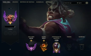 Conta Mestre LoL SoloQ | 17 Skins | Full Acesso - League of Legends