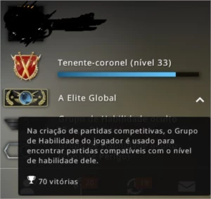 Conta Prime Global - Counter Strike CS