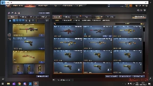 Conta CROSSFIRE Marechal com Muitos itens raros e caros