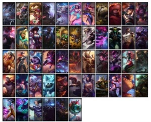 conta riot lol unranked com 50 skins - League of Legends