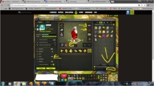 Conta dofus ecaflip 185 full str com set