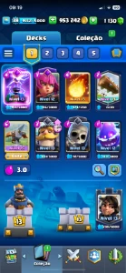 Conta Clash Royale