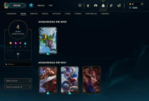 Conta De Lol Ferro 4 - Sem Risco De Ban Por Botting - League of Legends