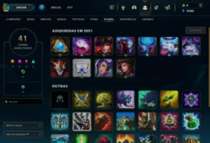 Conta De Lol Ferro 4 - Sem Risco De Ban Por Botting - League of Legends