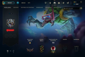 Conta De Lol Ferro 4 - Sem Risco De Ban Por Botting - League of Legends