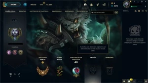 conta ouro league of legends LOL