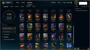 Conta League of Legends Level 44 Borda ouro Varios Champs! - Outros