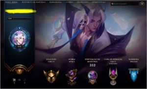 Conta League of Legends com preço bom LOL