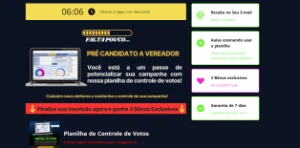 🤩 Pack Politica + Planilha Controle De Votos + Calendario - Others