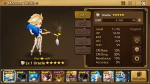 Reroll Summoners War lvl10 Laima + Shaina