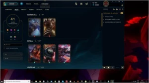 Vendo Conta League of Legends LOL