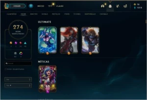 Conta de LOL e VALORANT - League of Legends