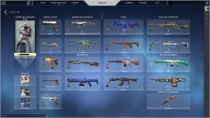 Conta valorant várias skins